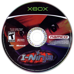 I-Ninja - Disc Image