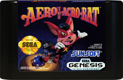 Aero the Acro-Bat - Cart - Front Image