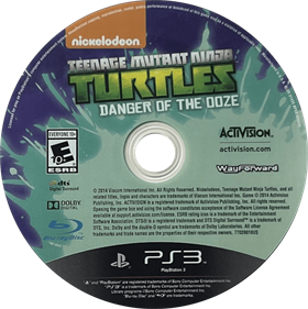 Teenage Mutant Ninja Turtles: Danger of the Ooze - Disc Image