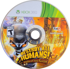 Destroy All Humans! Path of the Furon - Disc Image
