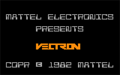Vectron - Screenshot - Game Title Image