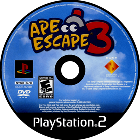 Ape Escape 3 - Disc Image