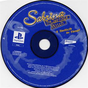 Sabrina the Teenage Witch: A Twitch in Time! - Disc Image