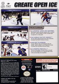 NHL 2005 - Box - Back Image