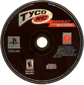 Tyco R/C: Assault with a Battery - Disc Image