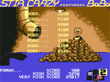 Stir Crazy featuring BoBo - Screenshot - High Scores Image