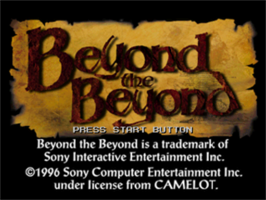 Beyond the Beyond - Screenshot - Game Title Image