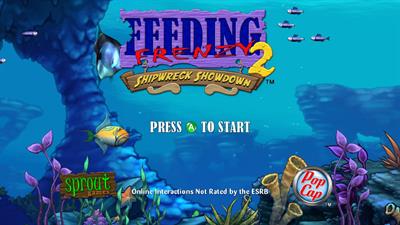 Feeding Frenzy 2: Shipwreck Showdown - Screenshot - Game Title Image