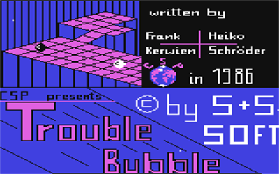 Trouble Bubble - Screenshot - Game Title Image