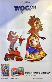 Super Mario Odyssey - Advertisement Flyer - Front Image