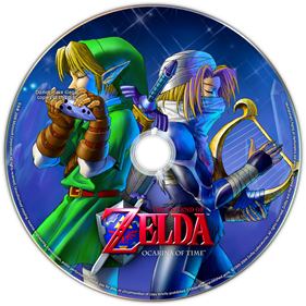 The Legend of Zelda: Ocarina of Time - Fanart - Disc Image