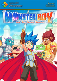 Monster Boy and the Cursed Kingdom - Fanart - Box - Front Image