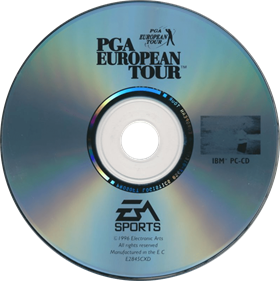 PGA European Tour - Disc Image