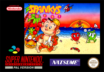 Spanky's Quest - Box - Front Image