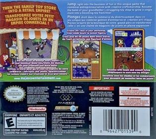 Toy Shop - Box - Back Image