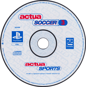 Actua Soccer 3 - Disc Image