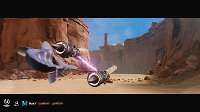 Star Wars Racer Remake - Box - Front Image