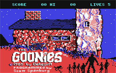 The Goonies - Screenshot - Game Title Image