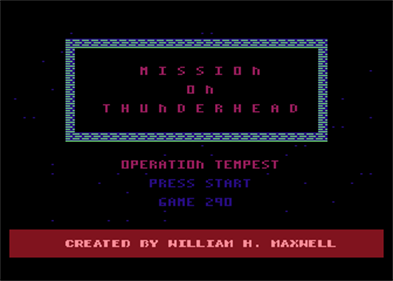 Mission on Thunderhead - Screenshot - Game Title Image