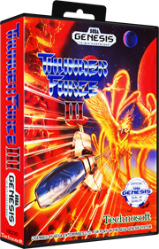 Thunder Force III - Box - 3D Image