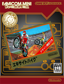 Classic NES Series: Excitebike - Box - Front - Reconstructed Image