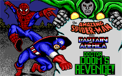 The Amazing Spider-Man and Captain America in Dr. Doom's Revenge! - Screenshot - Game Title Image