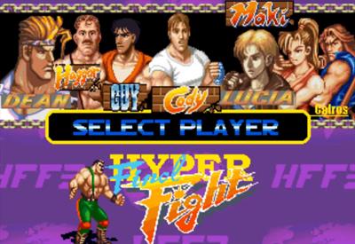 Hyper Final Fight 3: Return of the Black - Screenshot - Game Select Image