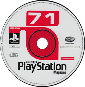 Official UK PlayStation Magazine: Demo Disc 71 - Disc Image