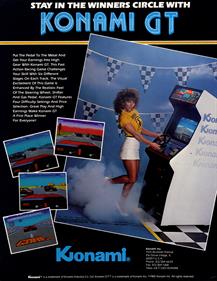 Konami GT - Advertisement Flyer - Front Image