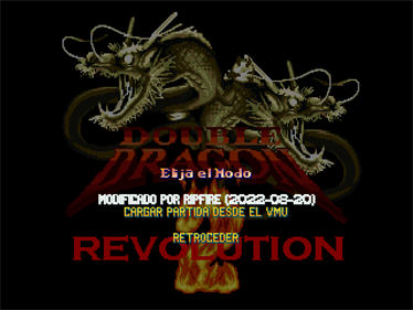 Double Dragon Revolution 2 - Screenshot - Game Title Image