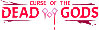 Curse of the Dead Gods - Clear Logo Image