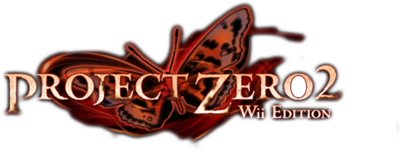 Fatal Frame II: Deep Crimson Butterfly - Clear Logo Image