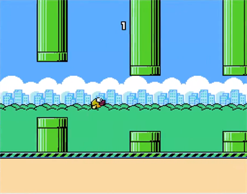 Flappy Bird (Nioreh) - Screenshot - Gameplay