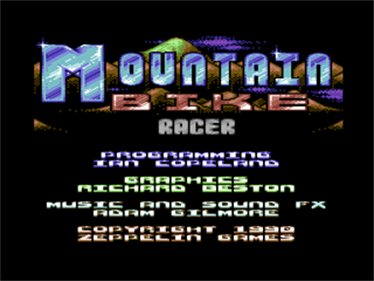 Mountain Bike Racer - Screenshot - Game Title Image