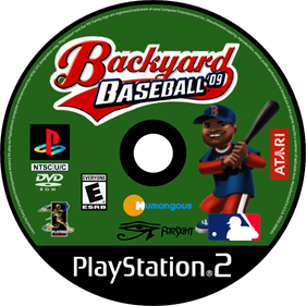 Backyard Baseball '09 - Fanart - Disc Image