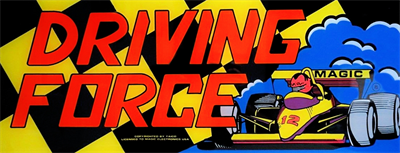 Driving Force - Arcade - Marquee Image