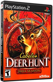 Cabela's Deer Hunt: 2004 Season - Box - 3D Image
