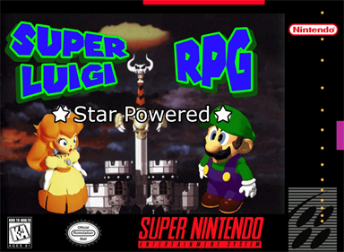 Super Luigi RPG: Star Powered - Fanart - Box - Front Image