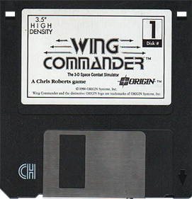 Wing Commander: The 3-D Space Combat Simulator - Disc Image
