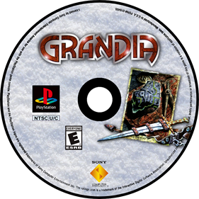Grandia - Fanart - Disc Image