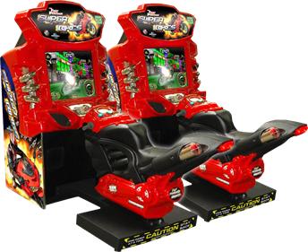 The Fast and the Furious: Super Bikes - Arcade - Cabinet Image
