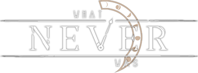What Never Was - Clear Logo Image