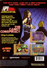 Spy Kids Learning Adventures: Mission: The Candy Conspiracy - Box - Back Image