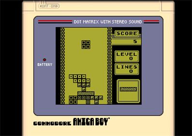 Amigaboy Tetris - Screenshot - Gameplay Image