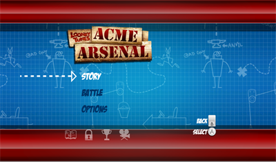 Looney Tunes: Acme Arsenal - Screenshot - Game Select Image