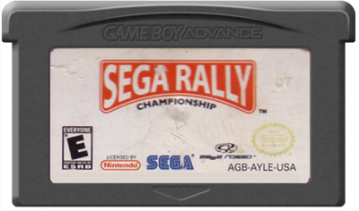 Sega Rally Championship - Cart - Front Image