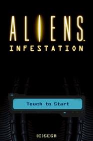 Aliens: Infestation - Screenshot - Game Title Image