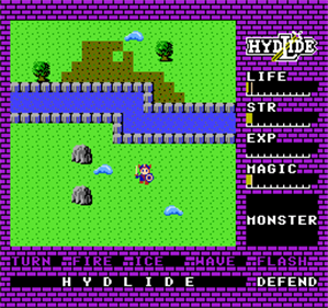 Hydlide - Screenshot - Gameplay Image