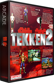 Tekken 2 - Box - 3D Image