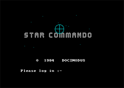 Star Commando - Screenshot - Game Title Image